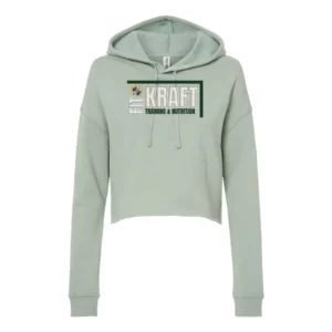 FitKraft Crop Hooded Sweatshirt