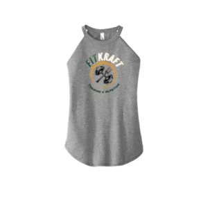 FitKraft Ladies Perfect Tri Rocker Tank