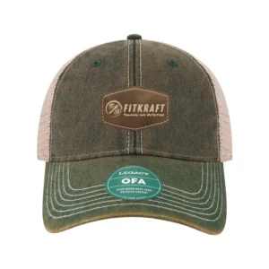 FitKraft Rustic Patch Rustic Trucker Hat