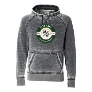 FitKraft Vintage Zen Hooded Sweatshirt